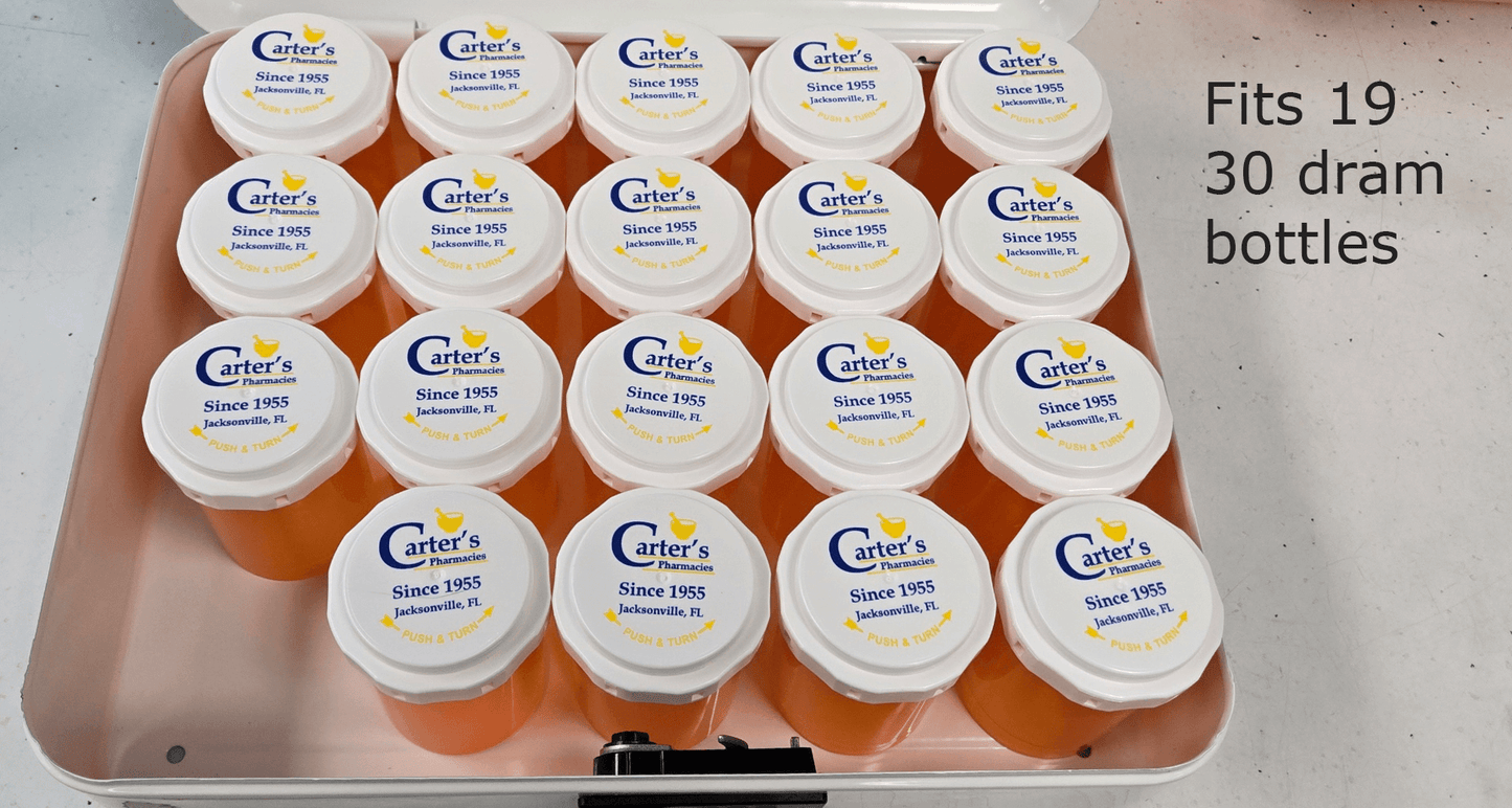 Pro Keyed Medication Lock Box - Tubular Lock