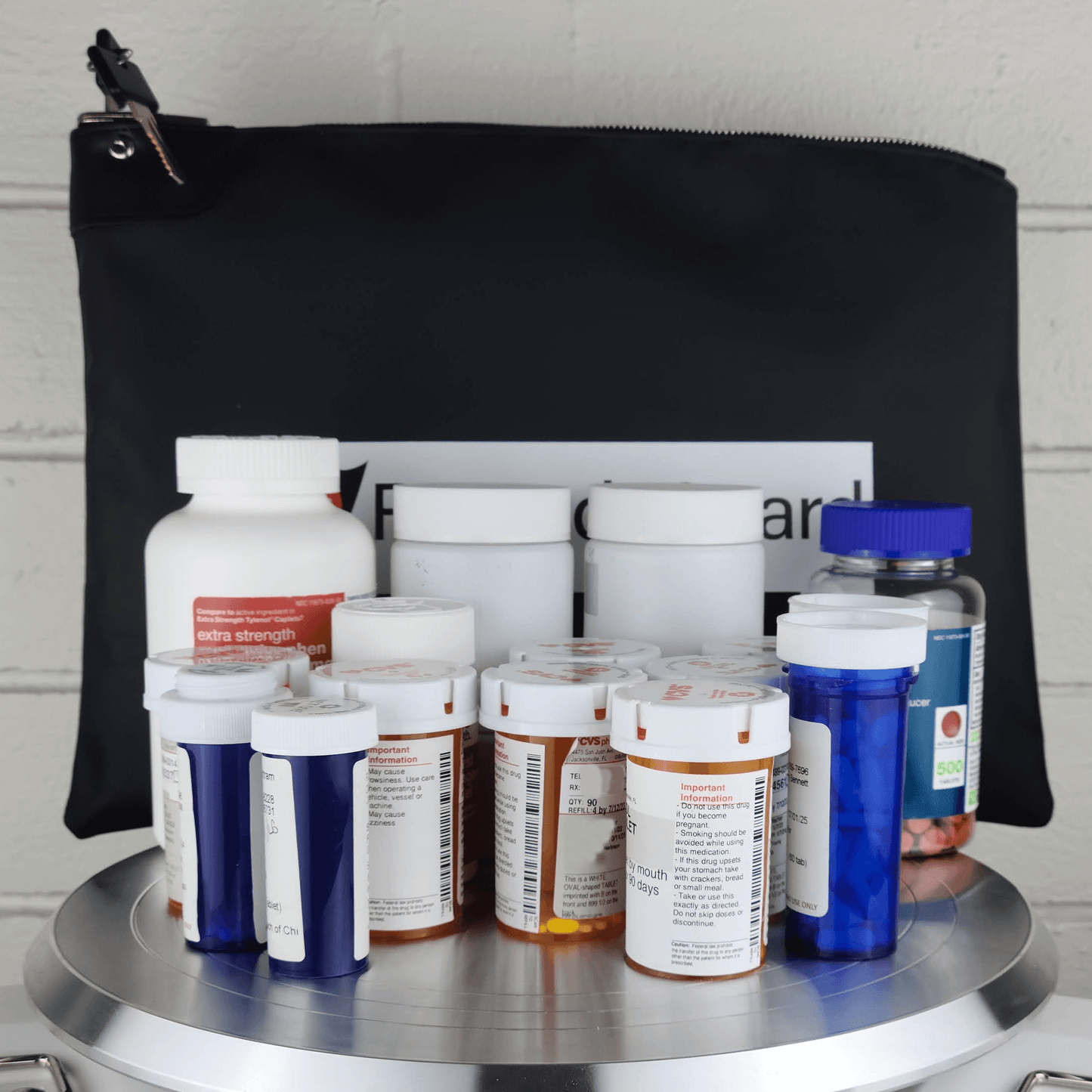 Pro Keyed Locking Medication Bag